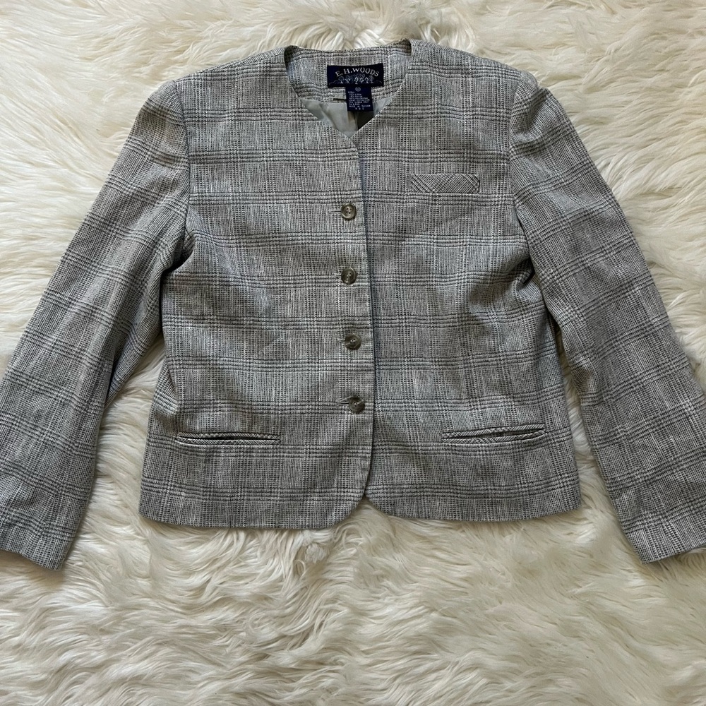 E.H. Woods Gray Blazer
